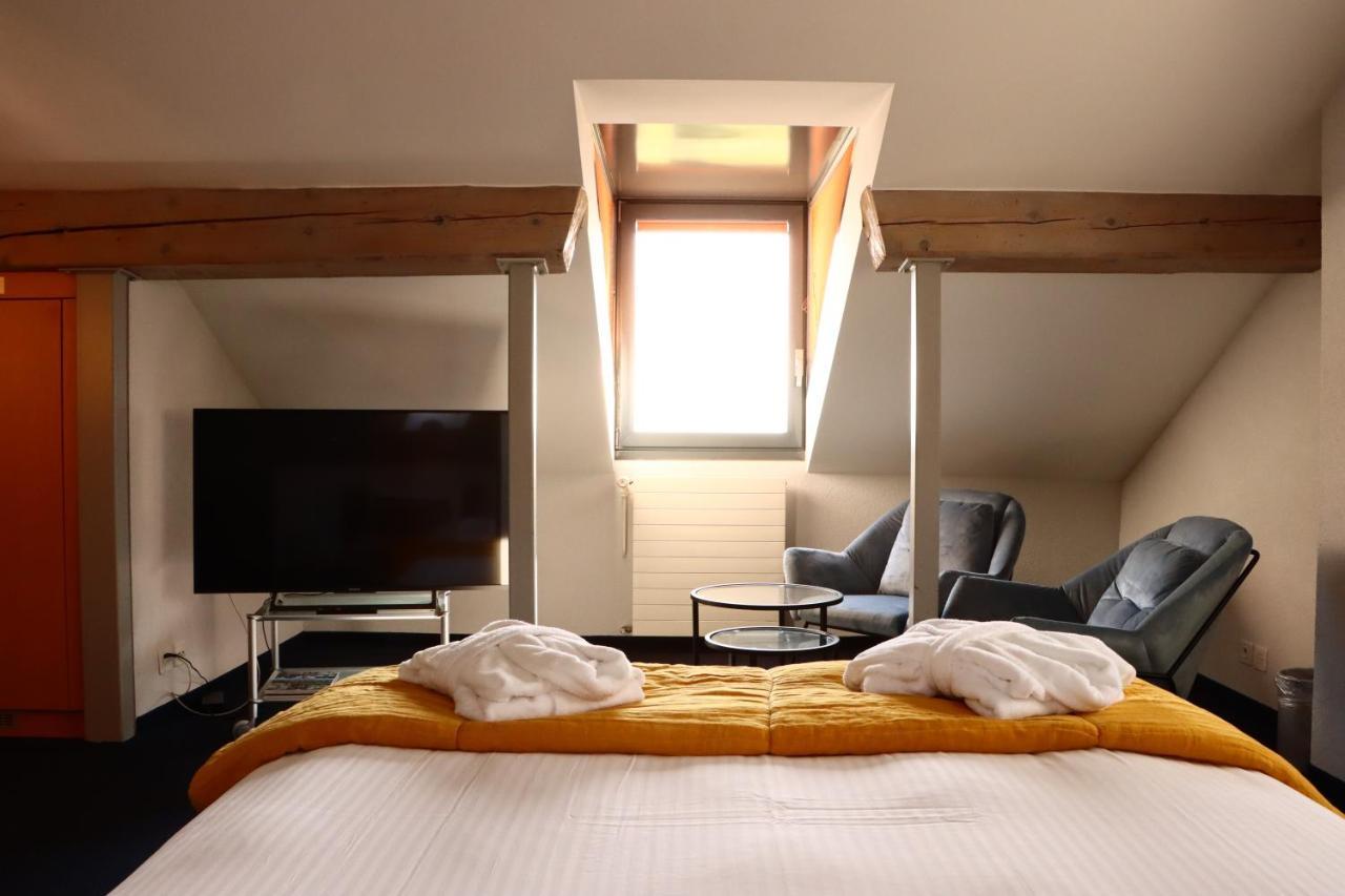 La Clef D'Or Auberge Communale Bursinel Luaran gambar