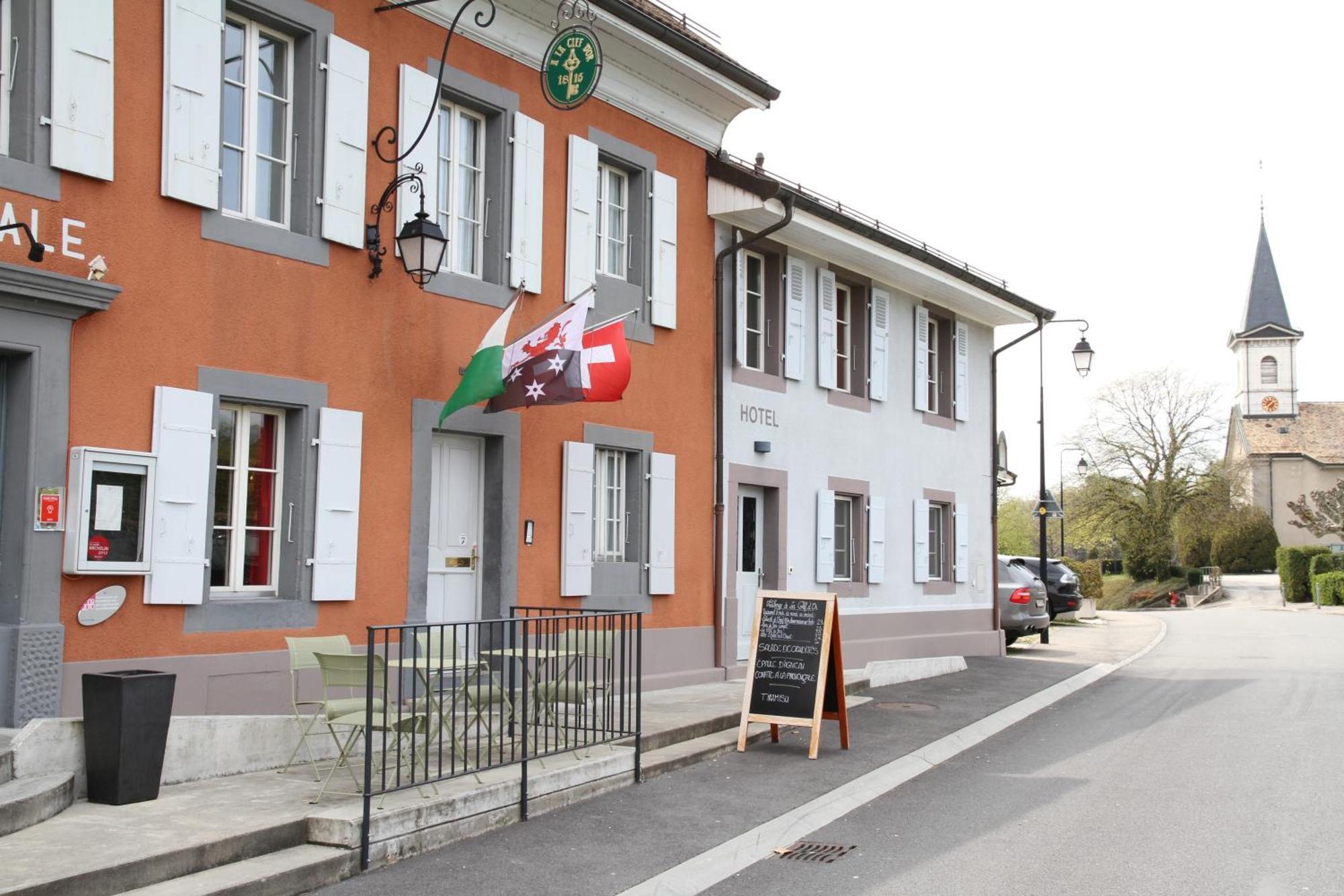 La Clef D'Or Auberge Communale Bursinel Luaran gambar