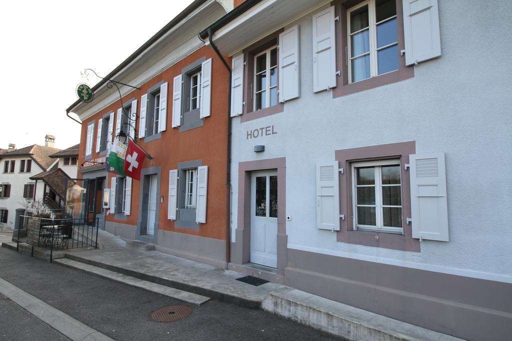 La Clef D'Or Auberge Communale Bursinel Luaran gambar